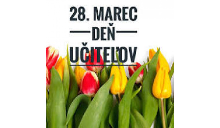 28. marca oslavujeme Deň učiteľov 