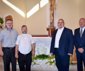 Aktuality / Pán života v sobotu povolal  vdp. Alexandra Líšku - správcu našej farnosti - foto