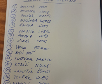 Aktuality / Vianočný turnaj o Pohár starostu obce v stolnom tenise - foto