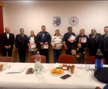 Aktuality / V sobotu 3.2.2024 Dobrovoľní hasiči bilancovali - foto