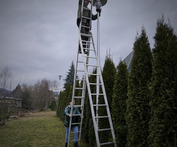 Aktuality / Lampy v uličke smerujúcej k nášmu kostolu sme vymenili - foto