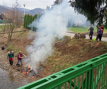 Aktuality / Brigáda pri našom kostole - foto