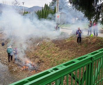 Aktuality / Brigáda pri našom kostole - foto