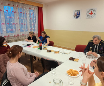 Aktuality / Miestny spolok Slovenského Červeného kríža bilancoval - foto
