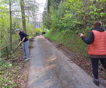 Aktuality / Členovia miestneho spolku SČK brigádovali  - foto