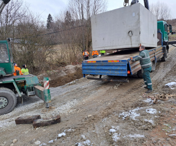 Aktuality / Práce na výstavbe vodovodu v lokalite Hore Pucové je ukončený - foto