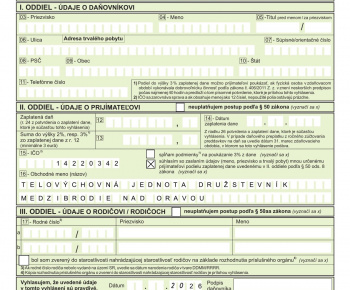 Aktuality / Vážení občania. Darujte svoje 2 % zo zaplatenej dane našej Telovýchovnej jednote - foto