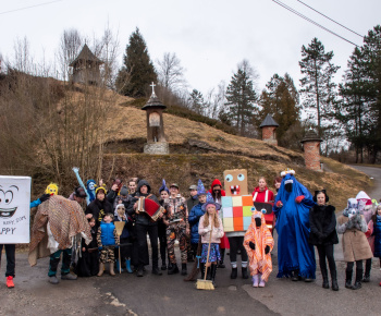 Aktuality / Fašiangová slávnosť v našej obci - 14.2.2026 - video