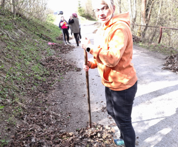 Aktuality / Členovia miestneho spolku SČK v piatok 24.4.2025 brigádovali - foto