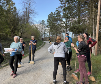 Aktuality / Členovia miestneho spolku SČK v piatok 24.4.2025 brigádovali - foto
