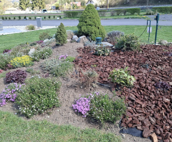 Aktuality / Úprava okolia nášho kostola - foto