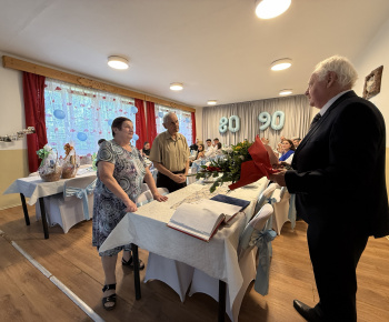 Aktuality / Životné jubileum manželov Jána a Ireny Tabačkových - foto
