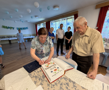 Aktuality / Životné jubileum manželov Jána a Ireny Tabačkových - foto