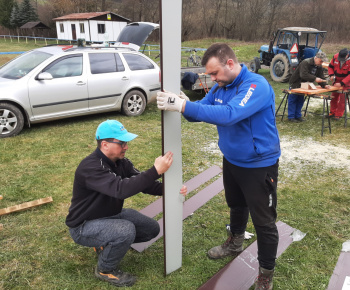 Rekonštrukcia strechy šatní na futbalovom ihrisku