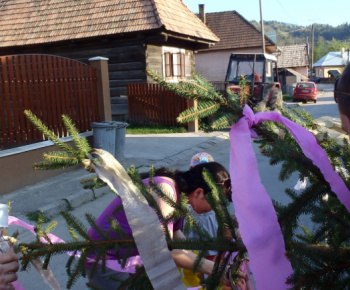 Ako stavali máj naši mládenci 