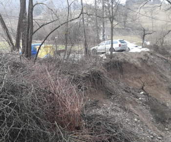 Upravený tok Pucovského potoka 2/2023