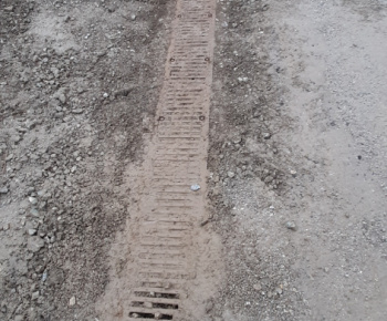 Foto: Brigáda na úprave  cesty v časti  Hore Pucovým 25.2.2023