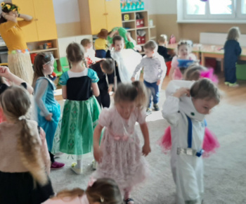 Karneval v materskej škole Zvedavá Lienka