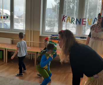 Karneval v materskej škole Zvedavá Lienka