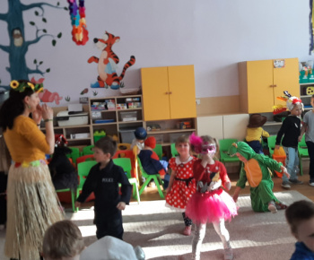 Karneval v materskej škole Zvedavá Lienka