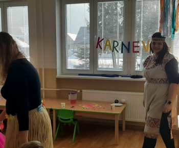 Karneval v materskej škole Zvedavá Lienka