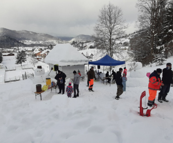 Sankárske preteky pre deti na Lašteku 5.02.2023