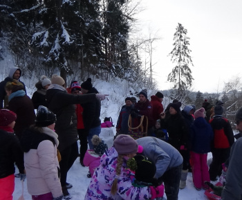 Sankárske preteky pre deti na Lašteku 5.02.2023