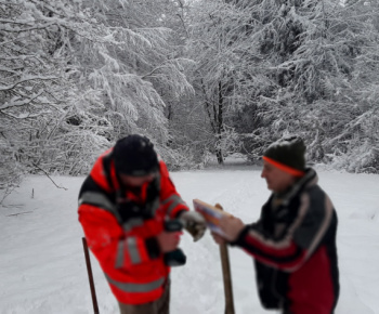 Trasa prechodu Medzibrodským chotárom je vyznačená - 19.1.2023