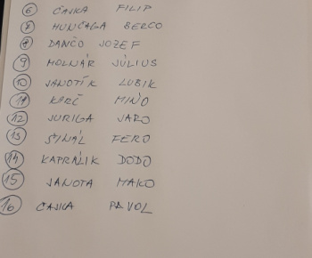 Vianočný turnaj o pohár starostu obce v stolnom tenise26.12.2022