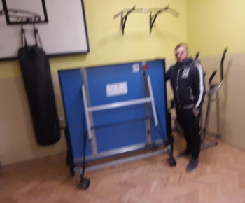 Montovanie stola - stolný tenis