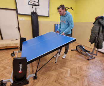 Montovanie stola - stolný tenis