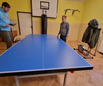 Montovanie stola - stolný tenis