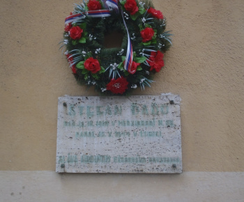 Renovácia pamätnej tabule Štefana Ďaďu