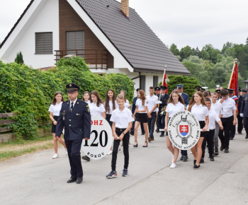 Oslavy 120. výročia vzniku Hasičského spolku v obci -2.7.2022