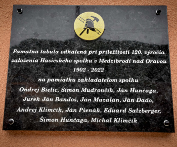 Oslavy 120. výročia vzniku Hasičského spolku v obci -2.7.2022