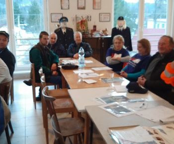 Členovia DHZ schôdzovali v sobotu 19.2.2022