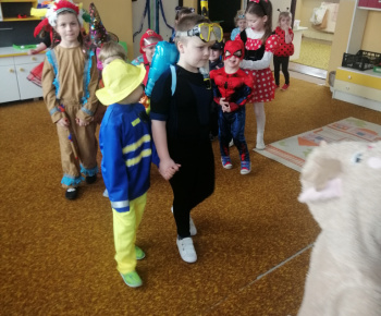 Detský karneval v materskej škole Zvedavá Lienka