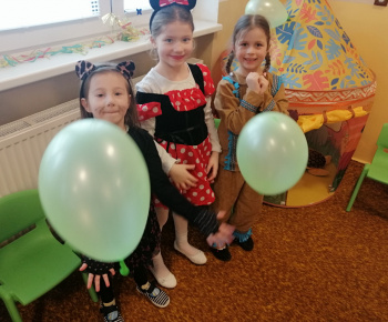 Detský karneval v materskej škole Zvedavá Lienka