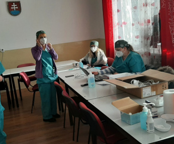 Očkovanie proti vírusu COVID 19  sobota 8.1.22