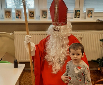 sv. Mikuláš v škôlke 6.12.2021
