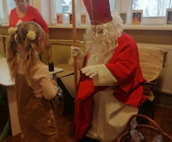 sv. Mikuláš v škôlke 6.12.2021