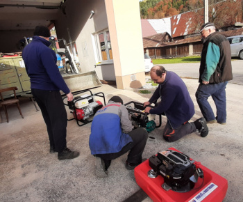 Zazimovanie hasičskej techniky 27.10.2021