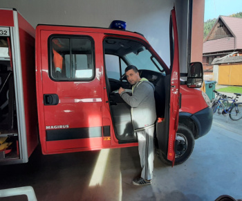 Zazimovanie hasičskej techniky 27.10.2021