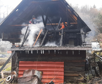 Požiar v obci 25.3.2021