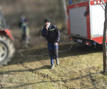 Požiar v obci 25.3.2021