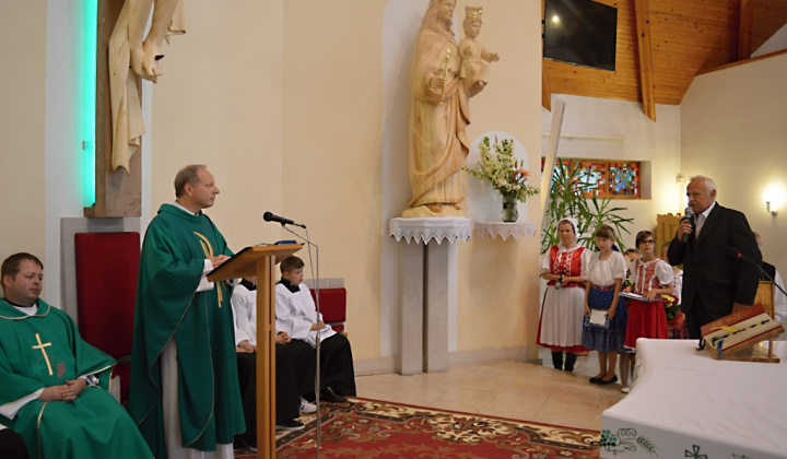 Rozlúčenie s pánom správcom farnosti a p. kaplánom-7.7.2019