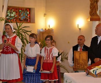 Rozlúčenie s pánom správcom farnosti a p. kaplánom-7.7.2019