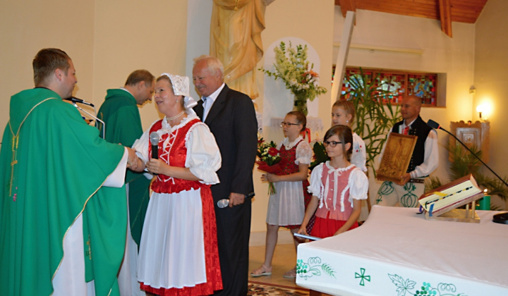 Rozlúčenie s pánom správcom farnosti a p. kaplánom-7.7.2019
