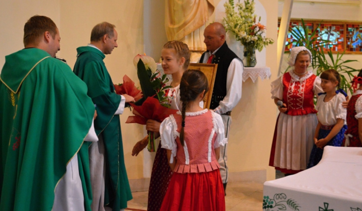 Rozlúčenie s pánom správcom farnosti a p. kaplánom-7.7.2019
