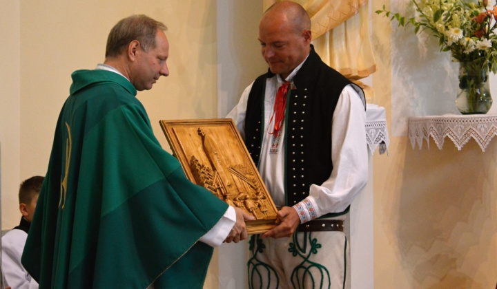 Rozlúčenie s pánom správcom farnosti a p. kaplánom-7.7.2019